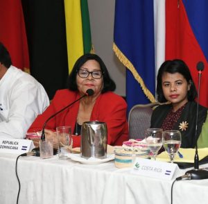 Reeligen peledeista Flavia García secretaria general de Mujeres de la COPPPAL