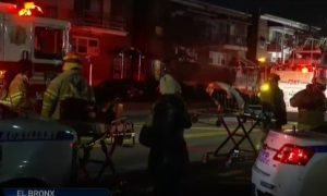 Fuego en El Bronx deja al menos 14 policías y dos civiles heridos