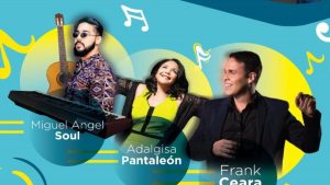 Frank Ceara, Adalgisa Pantaleón y Miguel Ángel Soul en concierto