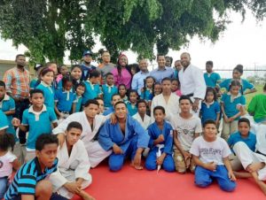 Fedojudo inaugura Proyecto Escolar en Rancho Arriba