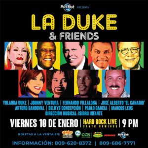 “La Duke and Friends” se presentará en Hard Rock el 10 de enero