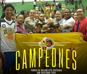 Club Pueblo Nuevo campeón torneo basquet superior de San Cristóbal