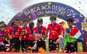 Barça Academy RD y Cibao FC logran títulos en fútbol