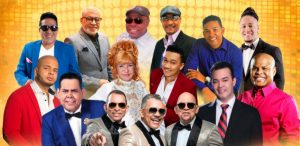 Estrellas de la música popular en baile de fin de año en el Jaragua