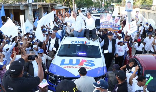 Abinader dice «apoyo al cambio» es cada vez más fuerte y notorio en RD imagen