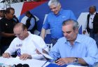 SANTIAGO: Abinader firma acuerdo construcción planta aguas residuales