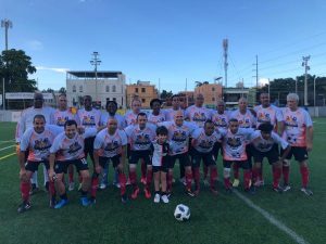 Celebran partido Leyendas del Fútbol de la RD