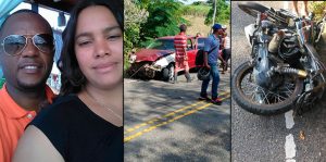 Dajabón: Muere arrollada por un camión pareja iba en una motocicleta