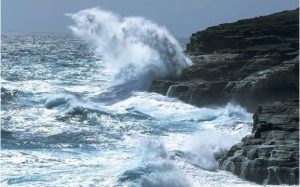 Meteorología advierte de oleaje peligroso en la costa atlántica