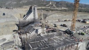 Aceleran trabajos construcción Presa Montegrande en región Sur del país