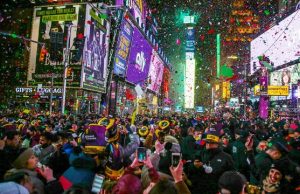Un millón de personas recibe el 2020 en plaza Times Square