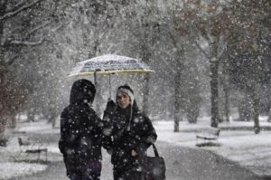 Tormenta impactará estados de Nueva York y  Nueva Jersey con lluvia y nieve