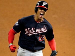 Juan Soto busca otro anillo de Serie Mundial con Nacionales Washington