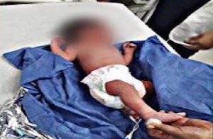 MONTECRISTI: Persiguen haitiana dio a luz y dejó criatura botada