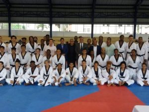 Atletas de 17 países se preparan en RD en ruta taekwondo de Tokio 2020