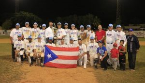 Puerto Rico campeón Béisbol Internacional Moca 2020