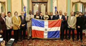 Presidente recibe a los Toros del Este, campeones Serie del Caribe 2020