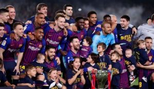 Barcelona reclamará el título si La Liga no se reanuda Barcelona reclamará el título si La Liga no se reanuda