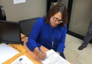 Emelyn Baldera va como candidata a diputada en el DN por el PRD