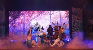 Espectáculo “Fantasías Congeladas” en Centro Olímpico de ciudad SD