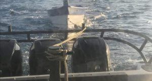 BOCA CHICA: La Armada rescata 20 personas de 2 yolas a la deriva