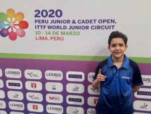 Cabrera gana oro en mini-cadete Circuito Mundial Tenis de Mesa Cabrera gana oro en mini-cadete Circuito Mundial Tenis de Mesa