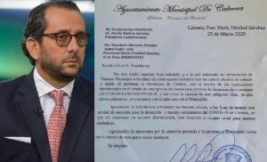 CABRERA: Alcalde pide al Presidente aislar municipio para evitar Covid-19