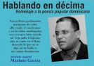 Comisionado de Cultura RD tendrá la tertulia «Hablando en décima»
