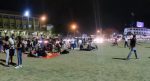 Decenas de jóvenes de RD protestan otra vez frente a la Junta Electoral