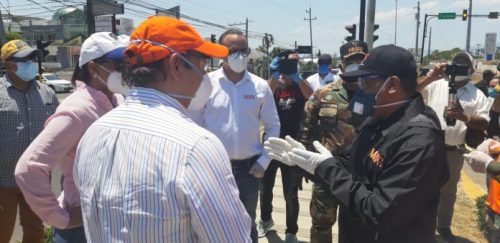 MOPC inicia operativo desinfección en toda la provincia de Santiago imagen