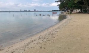 Las cálidas playas de R. Dominicana  lucieron desoladas en Viernes Santo