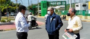 Gonzalo visita zonas SC y Haina para coordinar acciones contra COVID-19