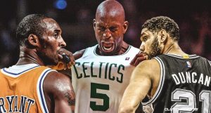 Kobe Bryant, Tim Duncan y Kevin Garnett al Salón de la Fama de la NBA