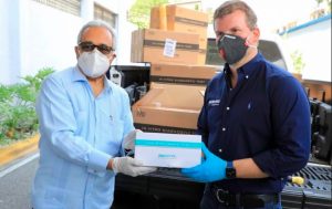 Candidato del PLD donó este domingo otras 11,300 pruebas para COVID-19