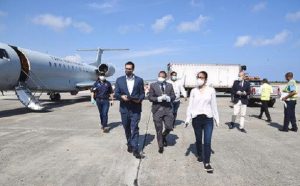 Llegaron ya 26,000 pruebas para el coronavirus donadas por el BCIE