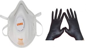 Establecimientos de Santiago exigen mascarilla y guantes a sus clientes