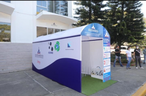 Ayuntamiento de Santiago instala un túnel satinizante de ozono