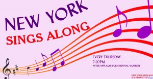 Nueva York se entretiene con un concurso de canto desde balcones