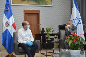 Alcalde SDE recibe visita del embajador de Israel Biran Bayor 