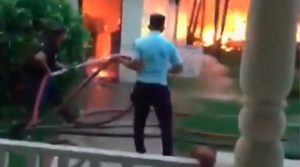 SAMANA: Un incendio afecta hotel Bahía Príncipe, ubicado en Portillo