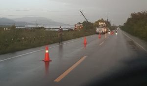 Ventarrón deja sin electricidad a comunidades de Línea Noroeste