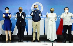 García y Caram manifiestan su apoyo candidatura de Luis Abinader