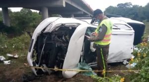 Dos muertos y dos heridos deja un accidente en avenida Circunvalación