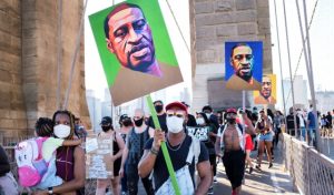 Nueva York salió otra vez a las calles a reclamar cambios en la policía Nueva York salió otra vez a las calles a reclamar cambios en la policía