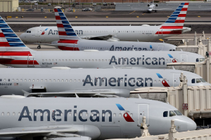 American Airlines casi llega en EEUU al 50 % de operación