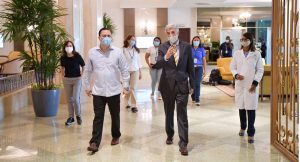 Autoridades inician la supervisión del protocolo de salubridad en hoteles 