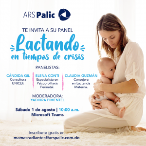 ARS Palic celebrará en SD panel 
virtual sobre lactancia materna