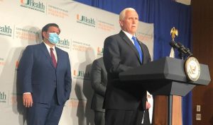 EU: Mike Pence: Hoy es día histórico, hemos llegado a Fase 3 de la vacuna