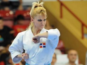 María Dimitrova: la cara del karate en la República Dominicana