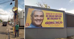 Gonzalo Castillo ordena retirar todo su material publicitario de las calles